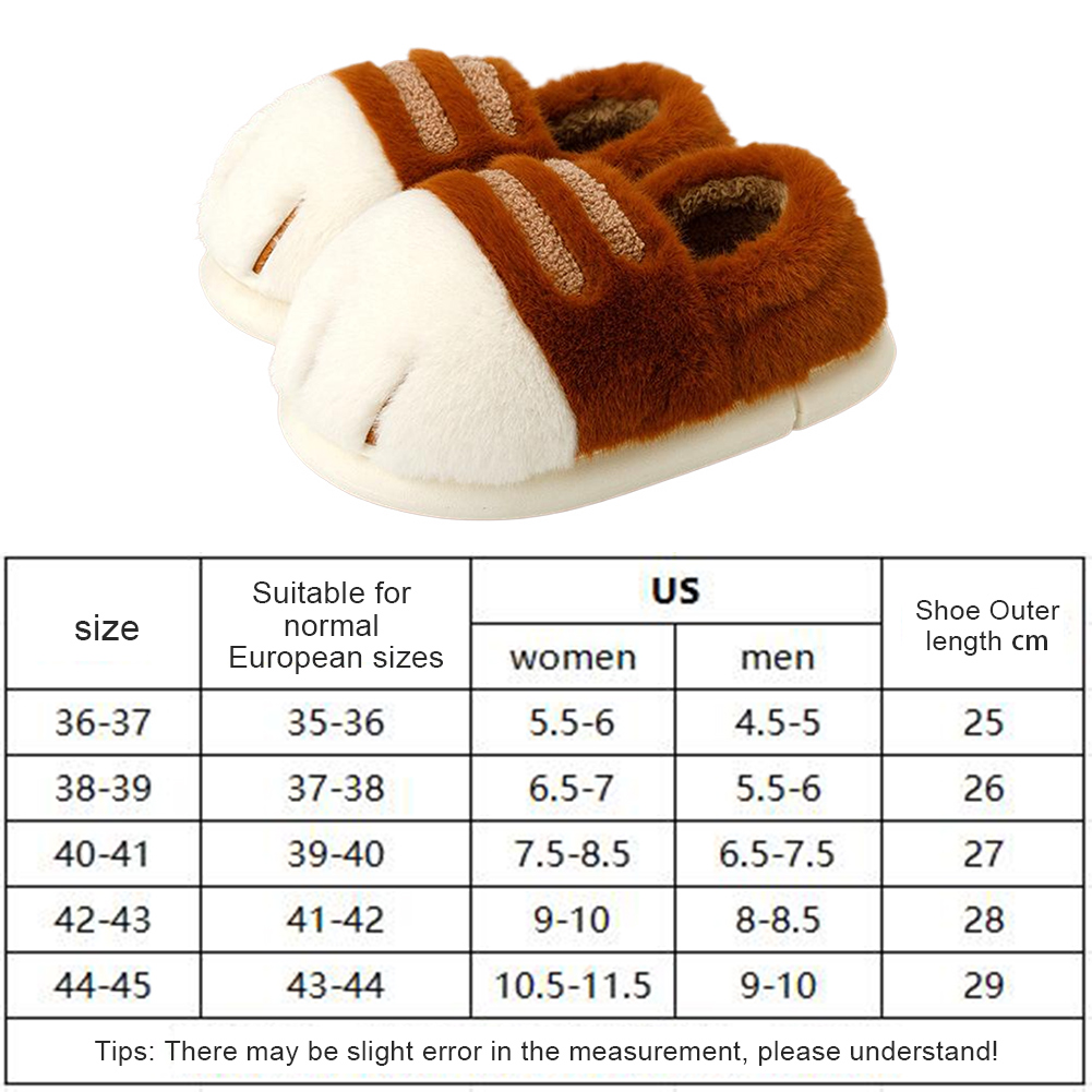 따뜻한 슬립온 실내화 3D 고양이 발바닥 플러시 슬리퍼 - Espadrille Slip On 리뷰 및 가격