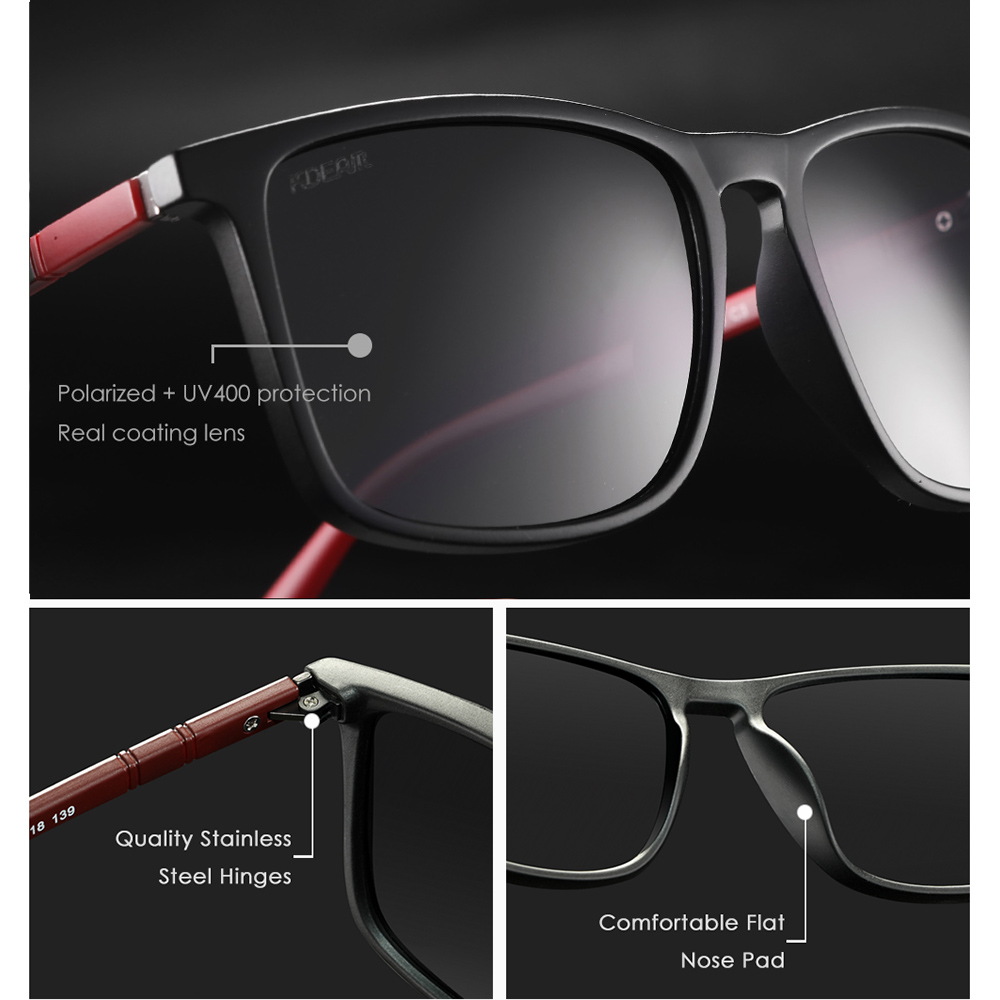 KDEAM 초경량 낚시 선글라스 편광 된 남성 운전 태 - Sunglasses Aviator Polarized 리뷰 및 가격