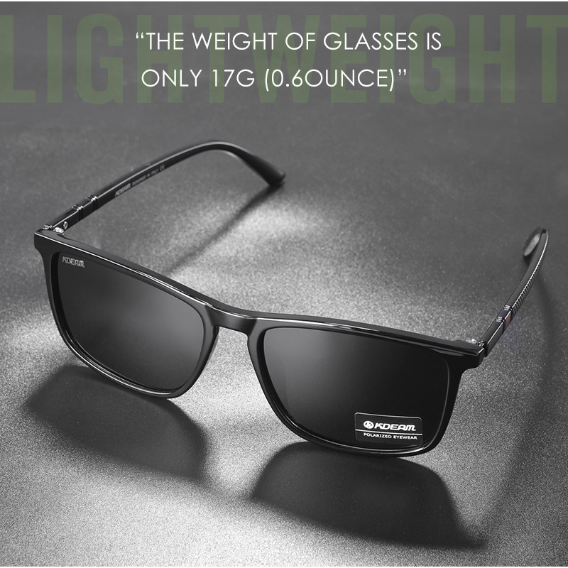 KDEAM 초경량 낚시 선글라스 편광 된 남성 운전 태 - Sunglasses Aviator Polarized 리뷰 및 가격