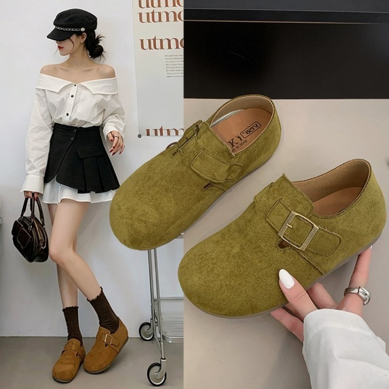 여성용 스웨이드 클로즈드 백 버켄 슈즈, 사각 메탈 버 - Espadrille Slip On 리뷰 및 가격