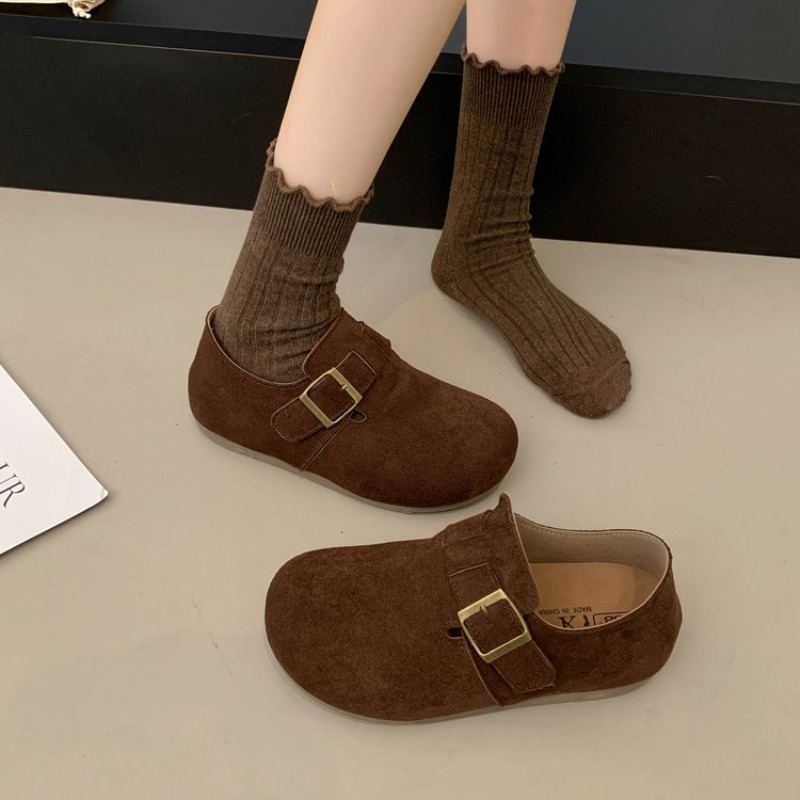 여성용 스웨이드 클로즈드 백 버켄 슈즈, 사각 메탈 버 - Espadrille Slip On 리뷰 및 가격