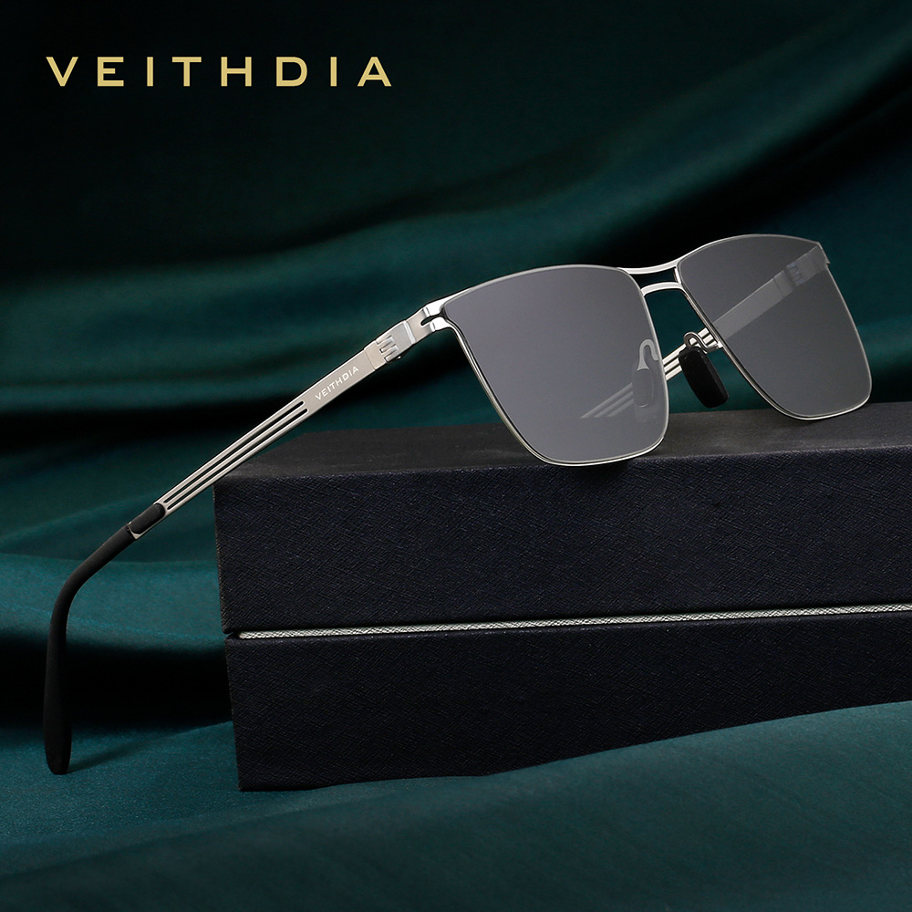 VEITHDIA 남성용 편광 선글라스 스테인레스 스틸  - Sunglasses Aviator Polarized 리뷰 및 가격